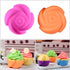 Silicone Baking Cups Cupcake Liners - 24 Pcs Reusable Silicone Molds Including Round, Rectanguar, Square, Flower Food Grade Silicone...