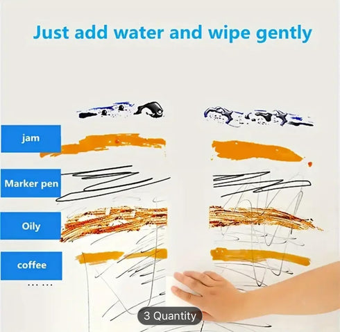 Silicone Sponge Pads for Home and Office, Non-Stick, 25 Count, White...