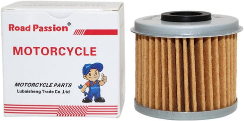 Road Passion High Performance Oil Filter for HONDA TRX450R 450 06-09 2012 TRX450 R 444 04-05 TRX450ER 450 06-09 12-14(pack of 5)...