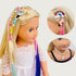 18 inch Doll Hair Accessories for American OG Girl Doll Hair Brush Rainbown Unicorn Kit Accessories Doll Hair Styling Head for Girls Gifts?No Doll...