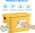 MaxGear 4x6 inch Removable Labels 100 Pcs, Water/Oil/Tear Resistants No Residue for Home Packing Box and Storage Bins, Matte White Paper Sheets, P...