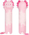 Long Axolotl Plush Pink Body Pillow, 20” Cute Axolotl Stuffed Animals Kawaii Soft Plushies, Axolotl Plush Pillow Doll Toy Gift for Girls Boys...