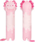 Long Axolotl Plush Pink Body Pillow, 20” Cute Axolotl Stuffed Animals Kawaii Soft Plushies, Axolotl Plush Pillow Doll Toy Gift for Girls Boys...