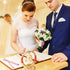 Tinlade 50 Pcs Triangular Grip Pencils Wedding Pencils HB Graphite Pencil Pack Wood Pencils with Eraser for School Drawing Sketching Bridal Baby S...