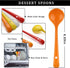 Ceramic Dessert Spoon Long Handle Dinner Spoons Set of 4 Korean Porcelain Spoons for Eating Dessert Appetizers Cereal (Multi-color)...