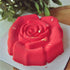 Cake Mould Silicone Silicone Mold Square Rose Cake Mould Big Family Cake Mould Used to Make Cakes Pizza Bread Baking Tools Bakeware Silicone Cake ...