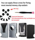Replacement Screws and Screwdriver for Minimalist Wallet Wallet Screws for Slim Wallet Wallet Accessories (Basic Black)...