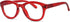 Eyekepper Cat Eye Reading Glasses for Women Oversize Ladies Readers - Red +2.50...