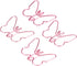 50Pcs Butterflies Paperclip Set, Pink Cute Paperclips, Metal Paperclips for Office, Home, and School Use...