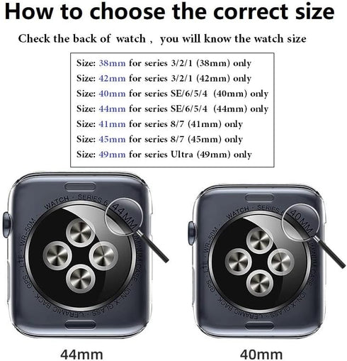 Ultra Thin Soft TPU Shockproof Bumper Case for iWatch Apple Watch Series 9/8/7 Black 45mm...
