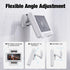 Waterproof Shower Phone Holder - Rotates and Adjustable Angle, Anti-Fog High Sensitivity Cover Mount Box for Smooth Wall Surfaces Where You Need O...