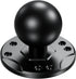 BRCOVAN 1.5'' Ball Mount Base with Aluminum Alloy AMPS Hole Round Plate & 1.5'' TPU Ball Adapter Compatible with RAM Mounts C Size 1.5 Inch Ball D...
