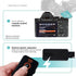 Foto&Tech IR Wireless Remote Control Compatible with Sony A7R IV III II,A7III A9 A7 II A7 A7R A7S A6600 A6500 A6400 A6300 A6000 A55 A65 A77 A99 A9...