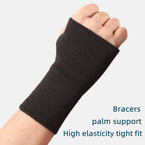 Palm Brace Wrist Support Sleeves (1 Pair), Everyday Use Wrist Brace, Compression Carpal Tunnel for Wrist Pain Relief, Fitness Gloves, Sports Glove...
