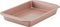 Farberware Baking Nonstick Cake Pan, Rectangle, 9 Inch x 13 Inch, Red Rose Gold...