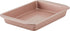 Farberware Baking Nonstick Cake Pan, Rectangle, 9 Inch x 13 Inch, Red Rose Gold...