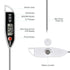 Meat Food Thermometer, Digital Candy Cooking Thermometer, Kitchen Cooking Thermometer Instant Read for BBQ Grill, Oil, Milk, Bath Water, Deep Fry,...