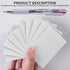 500 Sheets Transparent Sticky Notes-3"x2" 10 Pads Waterproof Translucent Sticky Notes Memo,Clear Self-Sticky Annotation with 3-Color a Ballpoint P...