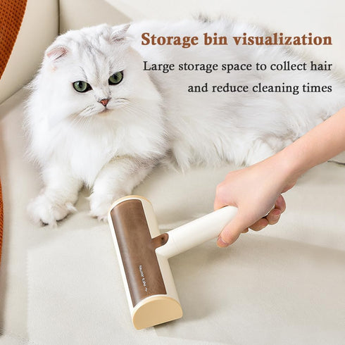 Pet Hair Remover- Reuseable Hair Roller for Dog & Cat, Couch, Furniture, Carpet and Bedding, Self-Cleaning, No Adhesive or Sticky Tape Needed,Port...