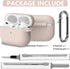 AirPods Pro Case Cover with Cleaner Kit,Soft Silicone Protective Case for Apple AirPod Pro 2nd/1st Generation Case for Women Men,AirPods Pro 2/Pro...