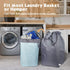 Washable Travel Laundry Bag with Handles and Drawstring (2 Pack), Heavy Duty Large Enough to Hold 3 Loads of Laundry, Fit a Laundry Basket or Clot...