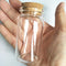 6pcs 50ml Small Glass Bottles Vials Jars Glass with Cork Stopper Storage Bottle 50ml 37x70mm(1.45x2.75inch)...