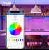Feit Electric 50-Watt Equivalent MR16 Alexa Google Siri Smart RGBW LED Light Bulb White...