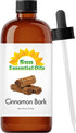 Sun Essential Oils - Cinnamon Bark Essential Oil 4 oz, Cinnamon Bark Oil for SKin, Humidifier, Diffuser, Hair - Cinnamon Oil...