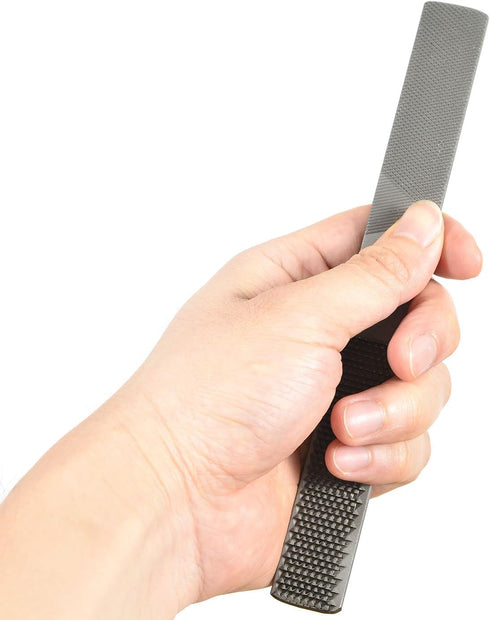 4 Way Wood Rasp File Carbon Hand File and Round Rasp Half Round Flat & Needle Files...