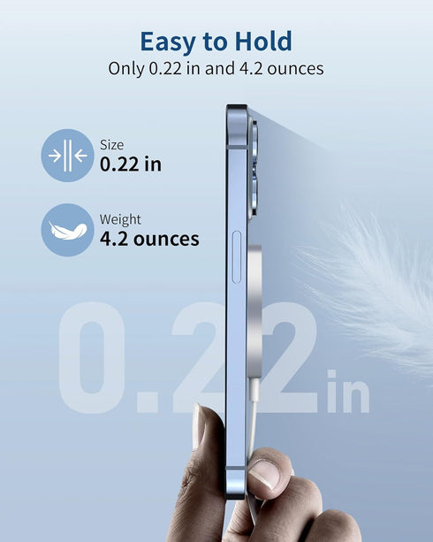 2 Pack 15W Fast Magnetic Wireless Charger iPhone Apple Charger for iPhone 15/14/13/12 Series Wireless Charging for AirPods 3/2/Pro 2/Pro Magnetic ...