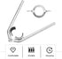 Operitacx 2pcs Wrench Sink Wrench Knurling Tool Sink Faucet Multipurpose Tool Multitools Joint Pliers Multi-function Faucet Maintenance Wrench Fau...