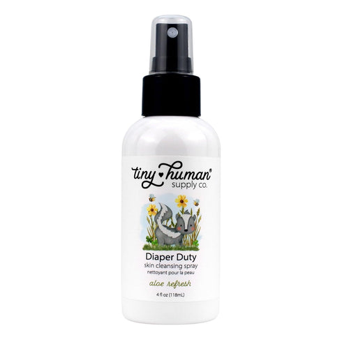 Diaper Duty Diaper Area Wash 4oz (1 Pack), Orange Blossom & Aloe, Gentle Cleansing Spray for Cloth Diapers, Calming & Soothing...