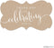 Andaz Press Fancy Frame Rectangular Label Stickers, Thank You for Celebrating with Us, Kraft Print, 36-Pack Wedding Decorations, Wedding Favors, S...