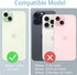 Compatible with iPhone 15 Plus Case Cute, Clear Glitter Bling Sparkly iPhone 15 Plus Phone Cover for Women Girls, Shockproof Case for Apple iPhone...