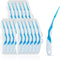 Portable Soft Silicone Interdental Brush Alignment Brush Corrective Interdental Brush Adaptive Interdental Brush for Cleaning Teeth Healthy Dispos...