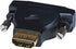 Monoprice DVI-D Dual Link M1-D(P&D) Male to HDMI Female Adapter - Gold Plated, Black...