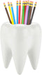 3.93 Inches Tall Tooth Shaped Ceramic Succulent Cactus Vase Flower Pot (Plants Not Included)...