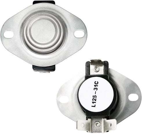 Romalon Thermal Fuse & Thermostat Replacement Compatible for Dryer Includes 6931EL3003D Thermal Fuse 6931EL3001F Dryer Thermostat Replaces PS3530485 dle5955w