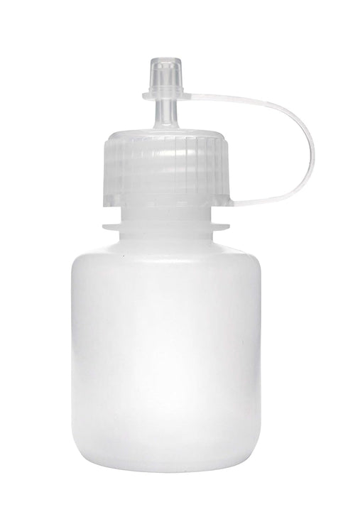 EISCO Dropping Bottle, 30ml - LDPE Plastic - Includes Screw Cap with Built-in Nozzle & Cover...