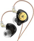KZ EDX PRO in Ear Monitor IEM Wired Earbuds, Ear Buds HiFi Stereo Sound Earphones with 1DD New 10mm Dynamic Driver Noise Cancelling Headphone with...