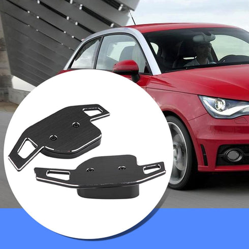 1 Pair Paddle Shifter, Keenso Car Aluminum Steering Paddle Shifter Extension for A1 A3 A4 A6 A8 Q5 Q7...