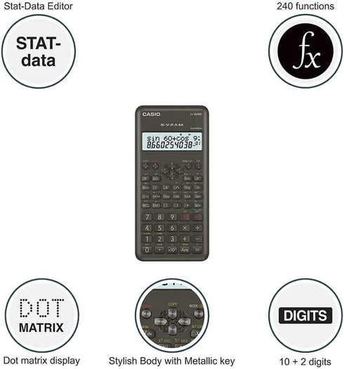 Casio FX-82MS 2nd Edition Scientific Calculator...