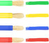 Prasacco 4 Piece Kids Paint Brushes, Jumbo Children's Paintbrushes Artist Paint Brushes with Easy to Hold Handles Grip Toddler Tempera Paint Brush...