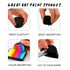 Bowitzki Face Paint Sponges for Face Painting Adults Kids Black Sponges High Density Art Work Makeup and Body Paint Halloween Christmas Festival (...
