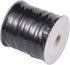 200 Yards 1.5mm Waxed Polyester Cord Thread Black Korean Braided Beading Cord Bracelet Necklace Wire Thread with Spool for Jewelry Craft Making Ma...