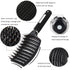 Detangling Hair Brush, 2 Pcs Curved Vent Hair Brush For Blow Drying For Thick,Curly,Long Hair, Wet Brush Detangler Quickly Detangles and Smooths h...