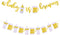 A Baby is Brewing Baby Shower Banner - Diaper Party Decor, Gender Reveal Party, Pregnancy Celebration - Pre-Strung...