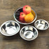 Stainless Steel Mixing Bowl, Flat Bottom Wide Flat for Larger Capacity, Home, Refrigerator, and Kitchen Food Storage Organizers Ecofriendly, Reusa...