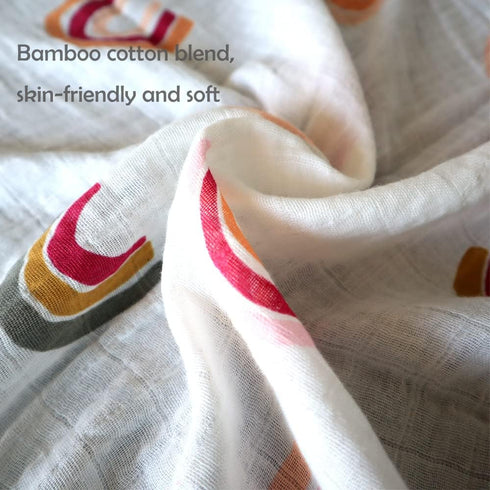 Baby Swaddle Blanket Unisex Swaddle Wrap Soft Muslin Swaddle Blankets Neutral Receiving Blanket for Boys and Girls, Large 47 x 47 inches(Lion)...