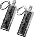 Permanent Match, Keychain Flint Metal Matchstick Fire Starter, Waterproof Emergency Flint Fire Starter for Outdoor Camping Survival,Great Gift...